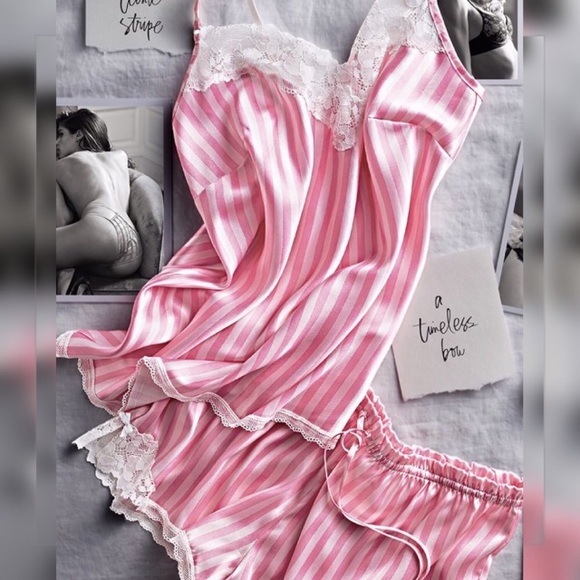ISO! Victoria's Secret satin PJ set - Picture 1 of 1